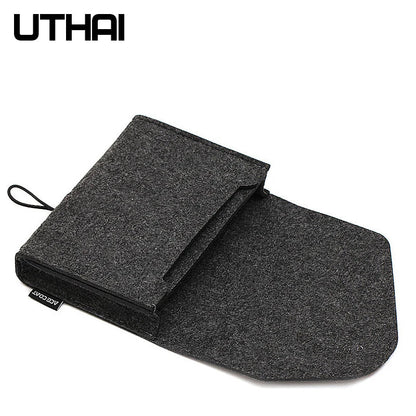 UTHAI T29 Portable Storage Bag: 2.5' HDD Case for MacBook Charger, Mouse, Power Bank, Earphone - Digital Accessories Protection
