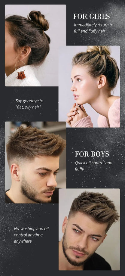 Sevich Unisex Dust It Hair Powder Spray – Increases Volume & Adds Fluff for Thin Hair, Haircut Styling Hairspray