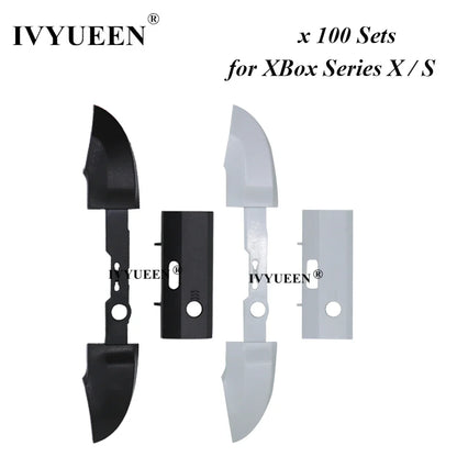 IVYUEEN 100PCS RB/LB Bumper Trigger Buttons – Middle Bar Holder for Xbox Series X|S Controller Repair Parts