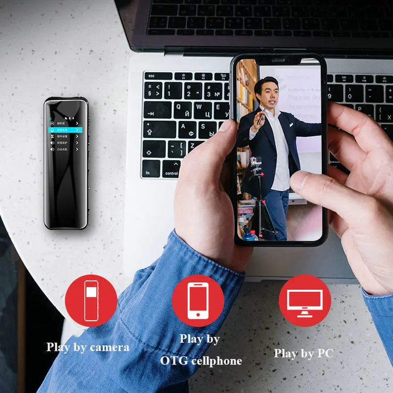 A13 Mini Camera with LCD Screen – Full HD 1080P Home Camcorder, Night Vision Micro Video and Voice Recorder