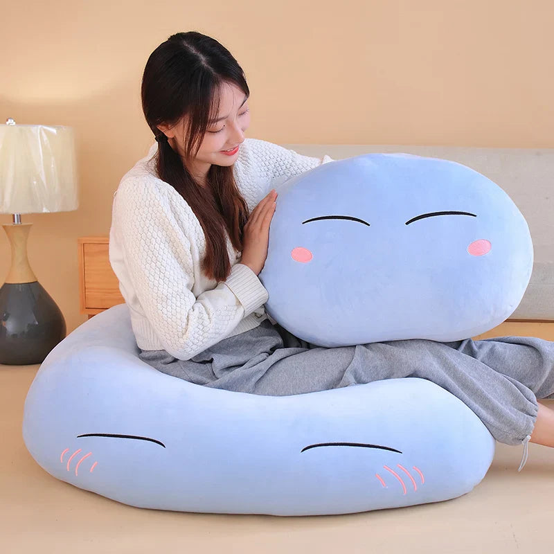 28–55CM Rimuru Tempest Plush Toy – Anime “That Time I Got Reincarnated as a Slime” Pillow, Xmas Gift for Children