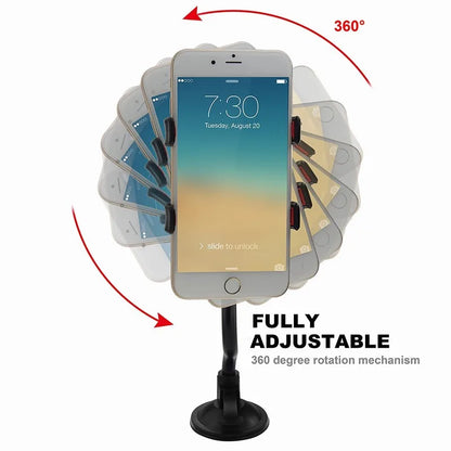 Guitar Phone Stand Holder: Street String Musician's Supplies - Universal Car Sucker Cups Support for Lyrics and Songs
