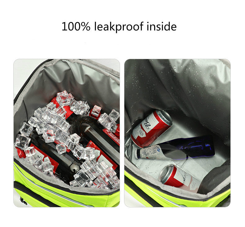 DENUONISS 33L Cooler Bag – Soft Insulated Backpack for 36 Cans, Leak-Proof Food & Beer Storage for Travel & Beach