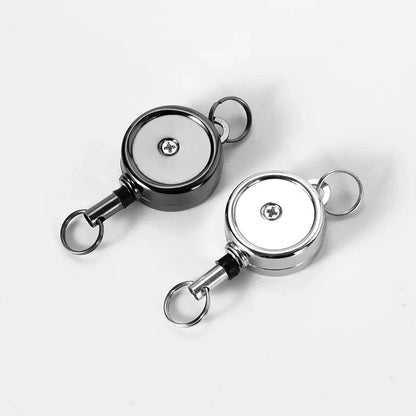 Universal Retractable Anti-Lost Keychain: Mini Portable Recoil Key Chain, Durable Elastic Stretching Rope Keyring - H56