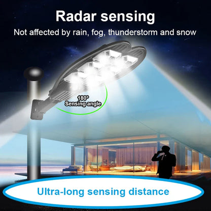 Newest Solar Lights Outdoor – Powerful Motion Sensor Solar Lamps, Waterproof Garden and Street Yard Light