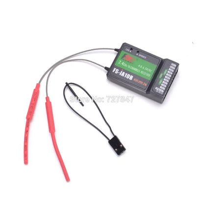 FlySky FS-IA10B/IA6B/X6B/FS-A8S Receiver – Compatible with i6, i10, CT6B, T6, TH9X Remote Control Transmitters