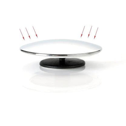 2PC 360° HD Frameless Blind Spot Mirrors – Ultrathin Wide-Angle Convex Rear View Car Accessories