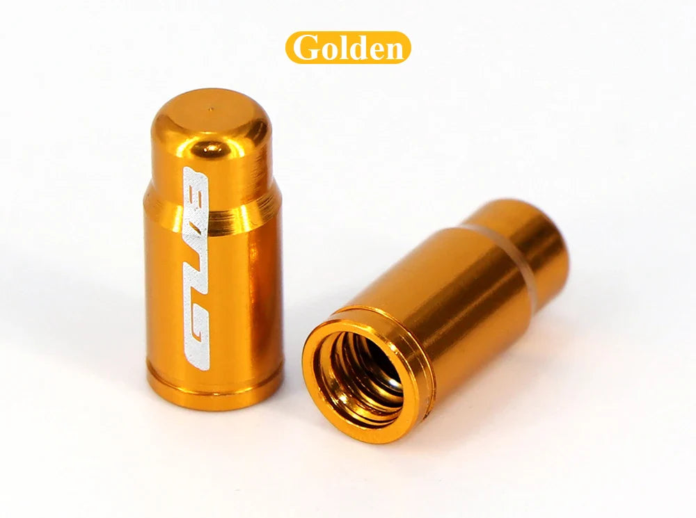 4pcs Aluminum Bike Tire Valve Caps – Ultralight MTB Road Mountain Schrader/Presta Tyre Protectors
