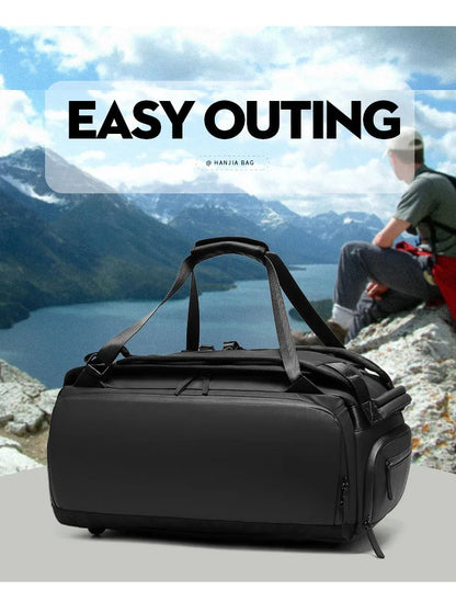 Men’s Sport Gym Bag – Multi-Functional Travel, Fitness & Outdoor Duffle with Dry/Wet Compartments
