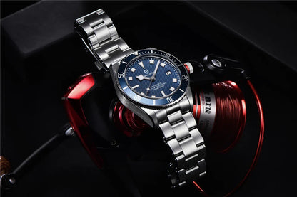 PAGANI DESIGN 2025 BB58 Men's Watch – Retro Automatic NH35A Mechanical, Luxury 100M Waterproof Wristwatch