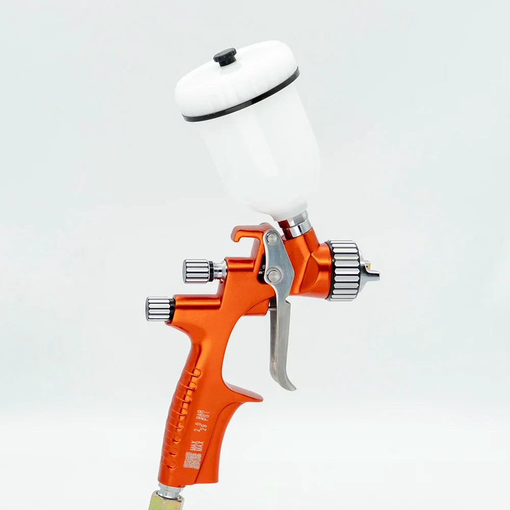 Professional HVLP Mini Paint Spray Gun — 0.5/0.8/1.0/1.2mm Nozzles | Car Airbrush Pneumatic Sprayer