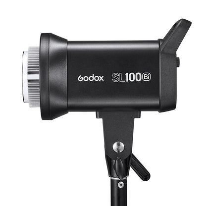 Godox SL100Bi LED Video Light - 100W Bi-Color 2800-6500K Studio Light with Bowens Mount & LCD Display