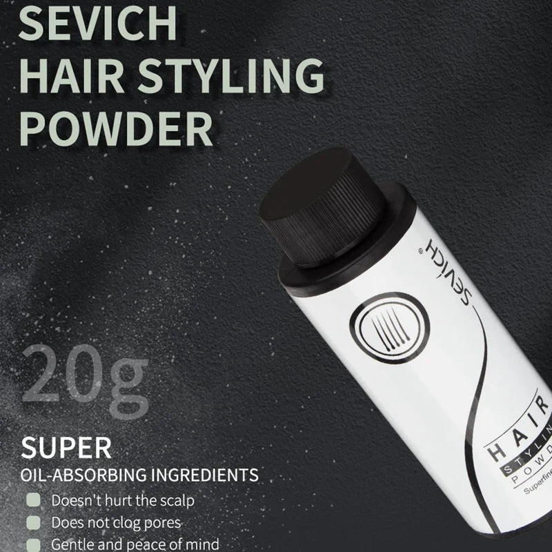 Sevich Unisex Dust It Hair Powder Spray – Increases Volume & Adds Fluff for Thin Hair, Haircut Styling Hairspray