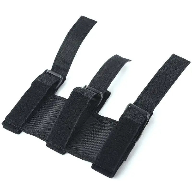 Adjustable Fire Extinguisher Mount Strap: Oxford Cloth Holder Belt for Jeep Wrangler TJ JK JL 1997-2018 - Car Roll Bar Safety Accessory