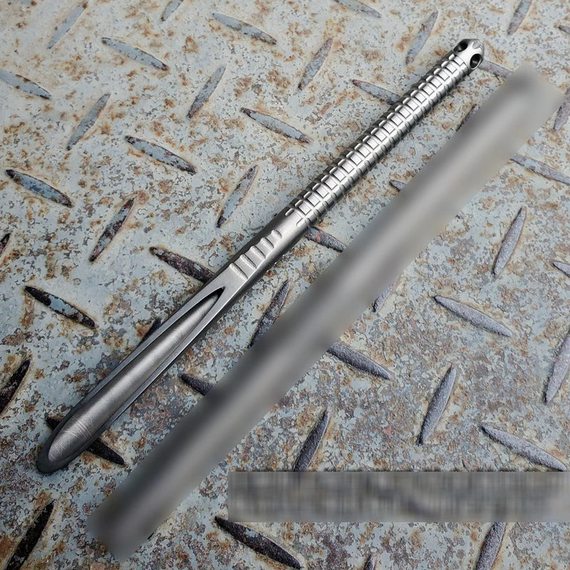 EDC Titanium Alloy Crowbar — Multifunction Outdoor Camping Hand Tool
