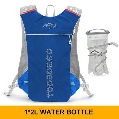 INOXTO 5L Trail Running Backpack - Ultra-Light Hydration Vest for Marathon & Cycling with 1.5L/2L Water Bag
