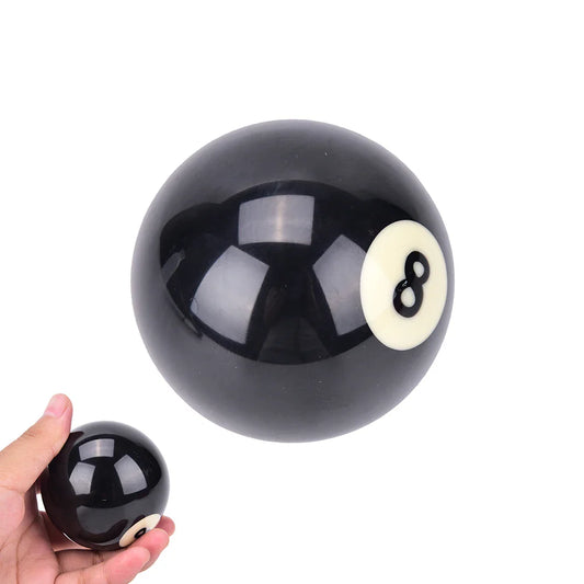 EIGHT BALL Standard Black #8 Billiard Pool Ball – EA14 Replacement, 52.5/57.2 mm