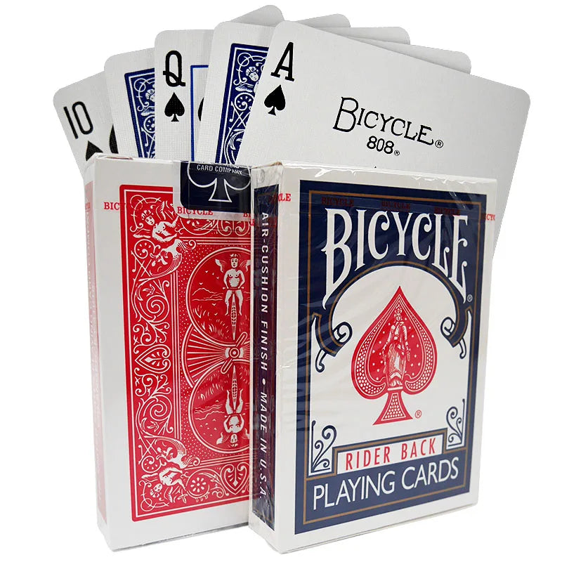 Bicycle Rider Back Playing Cards Deck 808 – Sealed USPCC Poker Cards for Magic Tricks & Stage Performances