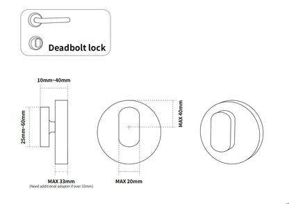 A1 Pro Max Bluetooth Smart Door Lock – Tuya APP Remote Control, Keyless Entry, Smart Life Compatible, DIY Easy Installation