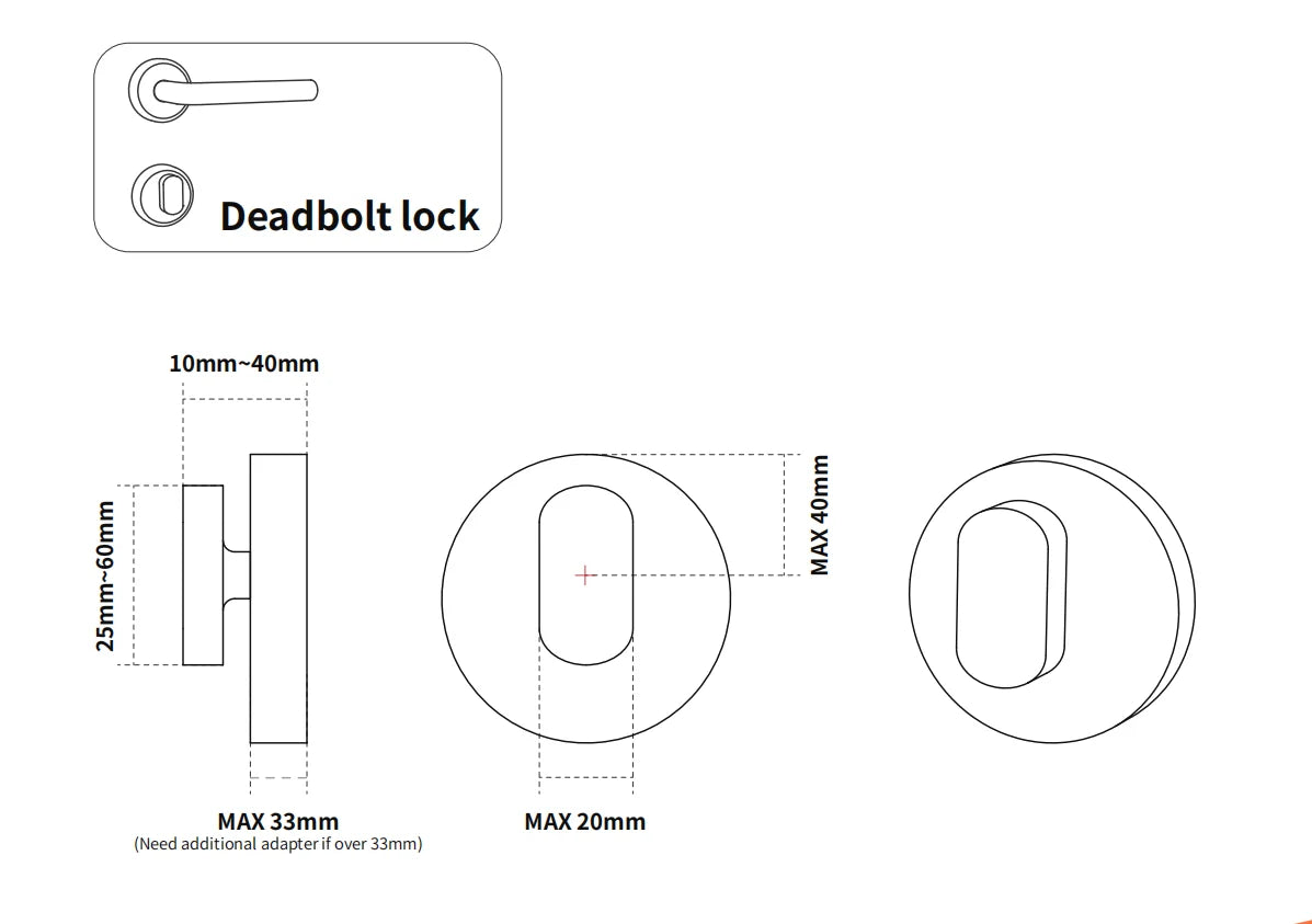 A1 Pro Max Bluetooth Smart Door Lock – Tuya APP Remote Control, Keyless Unlock, DIY Easy Installation for Smart Life
