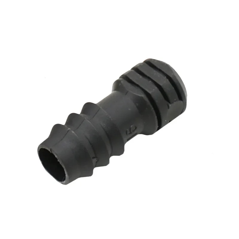 16mm Garden Hose End Plug 1/2" – Plastic Water Seal Stopper Fittings for Drip Irrigation System (10pcs Set)