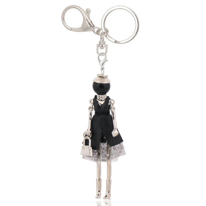 Trendy Women’s Metal Charm Keychain 2026 – Cute Statement Bag Pendant Jewelry Gift for Ladies
