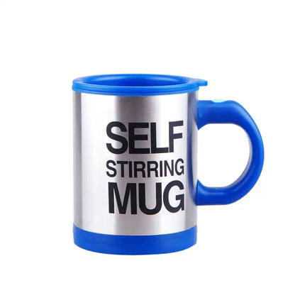 NEW!!! Stainless Steel Self-Stirring Coffee Cup with Custom Logo - Battery or Rechargeable