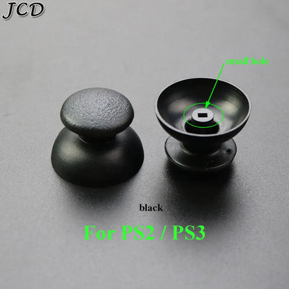 JCD 10PCS Replacement 3D Analog Thumbstick Caps – Mushroom Grip Covers for PS2, PS3, PS4 Pro, PS5, Xbox One & 360