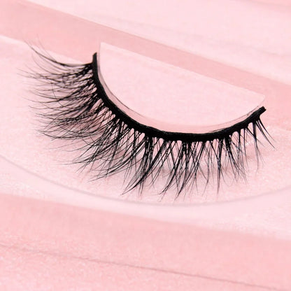 Visofree 3D Mink Eyelashes – Thick Handmade Full Strip Cruelty-Free False Lashes for Makeup M56