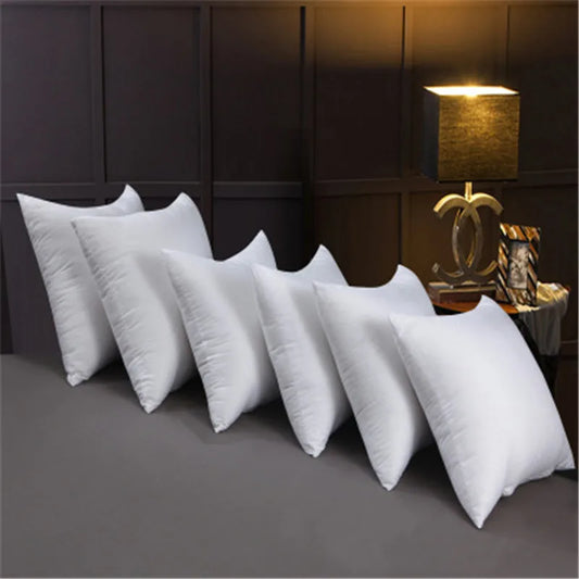 Solid Cushion Core – PP Cotton Filler Pillow for Head, Waist, and Seat, Available in Multiple Sizes (30x30cm to 65x65cm)