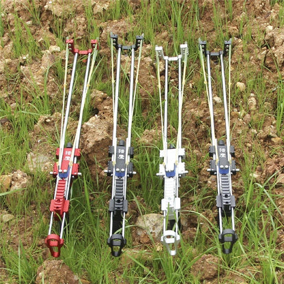 Wolf King Powerful Slingshot Rifle – Mechanical Hunting Catapult, Portable Outdoor Distance Shooting Toy for Precision Use