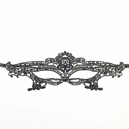 Sexy Lace Eye Mask for Women — Venetian Masquerade, Halloween & Carnival Half-Face Cosplay Party Mask