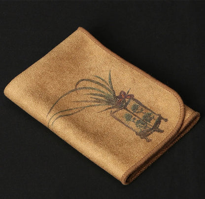 Absorbent Cotton Tea Towel – Thickened Household Kitchen Cleaning Cloth for Dishes & Table