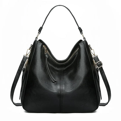 DIDABEAR Leather Hobo Bag for Women - Fashion Shoulder Bag, Large Capacity Vintage Tote Purse