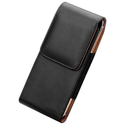 Universal Leather Waist Pack – Belt Clip Bag for iPhone, Samsung, Huawei, Xiaomi ( 3.5-6.3” Mobile Phone Pouch Holster )