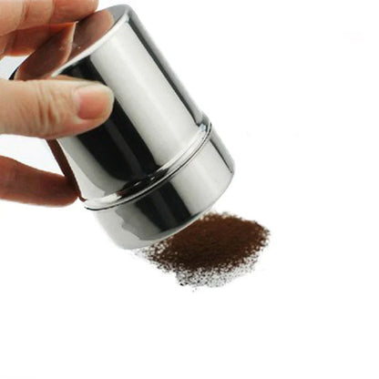 16PCS Cafe Foam Template Barista Stencils - Plastic Mold for Coffee Art, Stainless Steel Latte Garland Needles for Powder Sprinkling