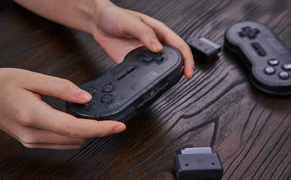 8BitDo SN30 2.4G Wireless Gamepad – Compatible with Original SNES/SFC