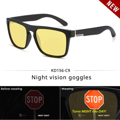 KDEAM Men’s Polarized Photochromic Night Sight Driving Sunglasses UV400 – New KD156 Colors CE Certified