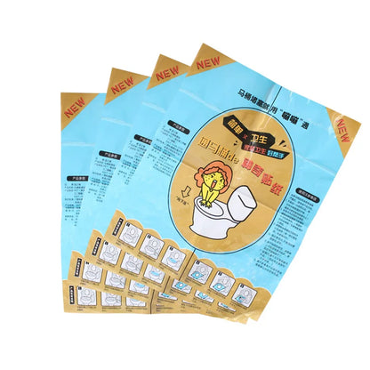 Disposable Plastic Toilet Plunger Sticker: 36x45cm Easy-Fix Dredge Tool for Clogged Drains - Clean & Safe Bathroom Solution