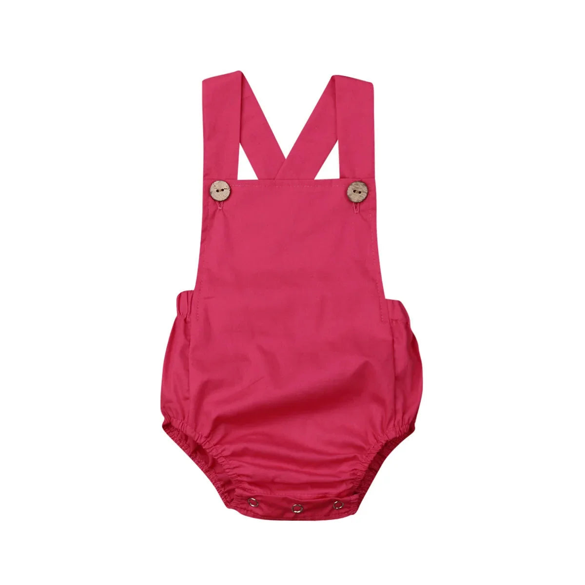 Newborn Baby Sleeveless Romper - Casual Summer One-Piece Jumpsuit for Boys & Girls