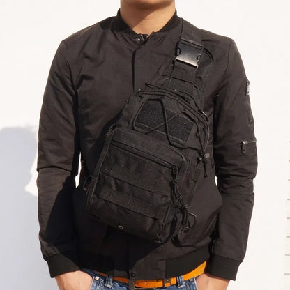 Tactical Rover EDC Shoulder Sling Backpack – Waterproof Outdoor Hiking, Camping & Concealed Carry Hunting Daypack