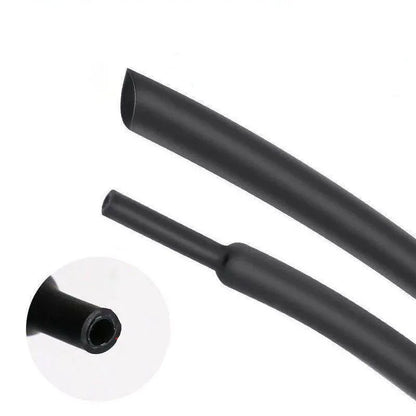 5/1 Meter Black Heat Shrink Tubing - 1mm to 6mm Sizes for Electrical Insulation and Protection
