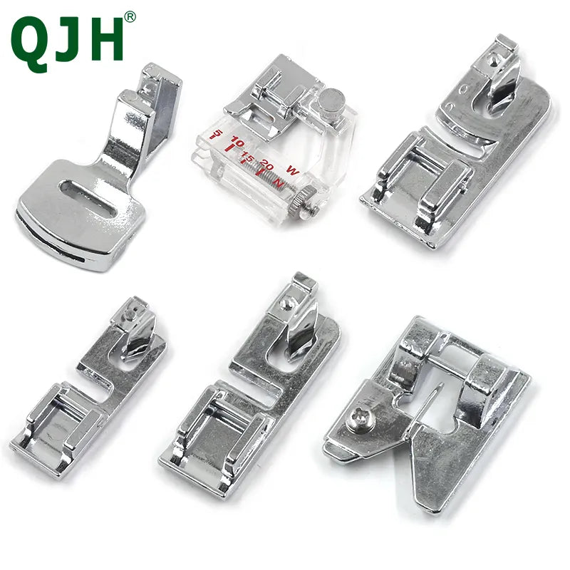 Sewing Machine Presser Foot Kit: Household Knitting Accessories for Brother, Babylock, Singer, Janome, Elna, Toyota
