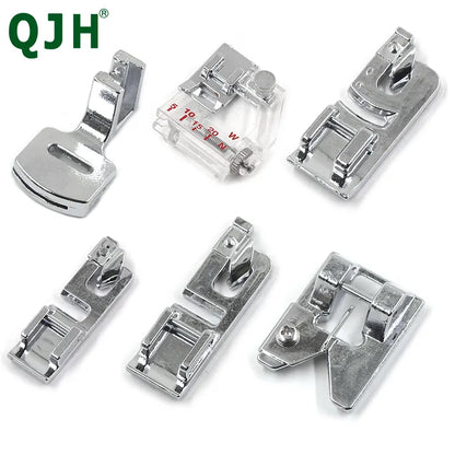 Sewing Machine Presser Foot Kit: Household Knitting Accessories for Brother, Babylock, Singer, Janome, Elna, Toyota