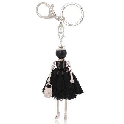 Trendy Women’s Metal Charm Keychain 2026 – Cute Statement Bag Pendant Jewelry Gift for Ladies