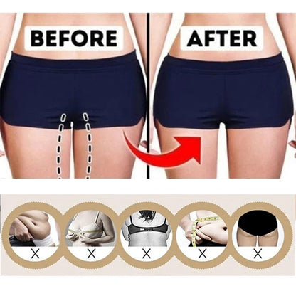 High Waist Shapewear Compression Leggings - Anti Cellulite Body Slimming Tummy Control Thigh Sculpting Pants
