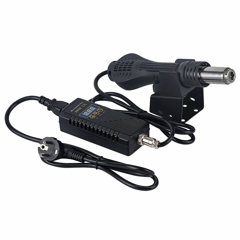 JCD 750W Heat Gun – Digital Display Micro Rework Soldering Station & Hot Air Gun for Welding & Repair, Model 8858