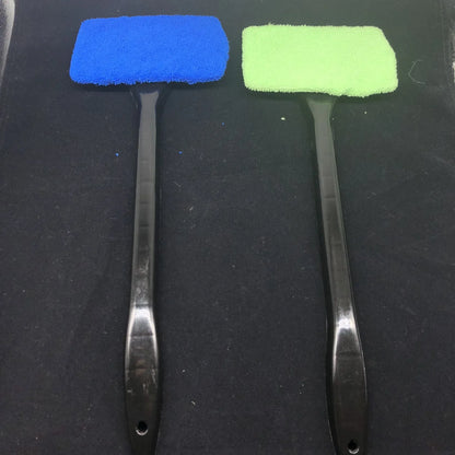 Long Handle Car Front Windshield Defogging Brush | Household Glass Cleaning Tool | Dust Removal & Car Cleaning Brush
