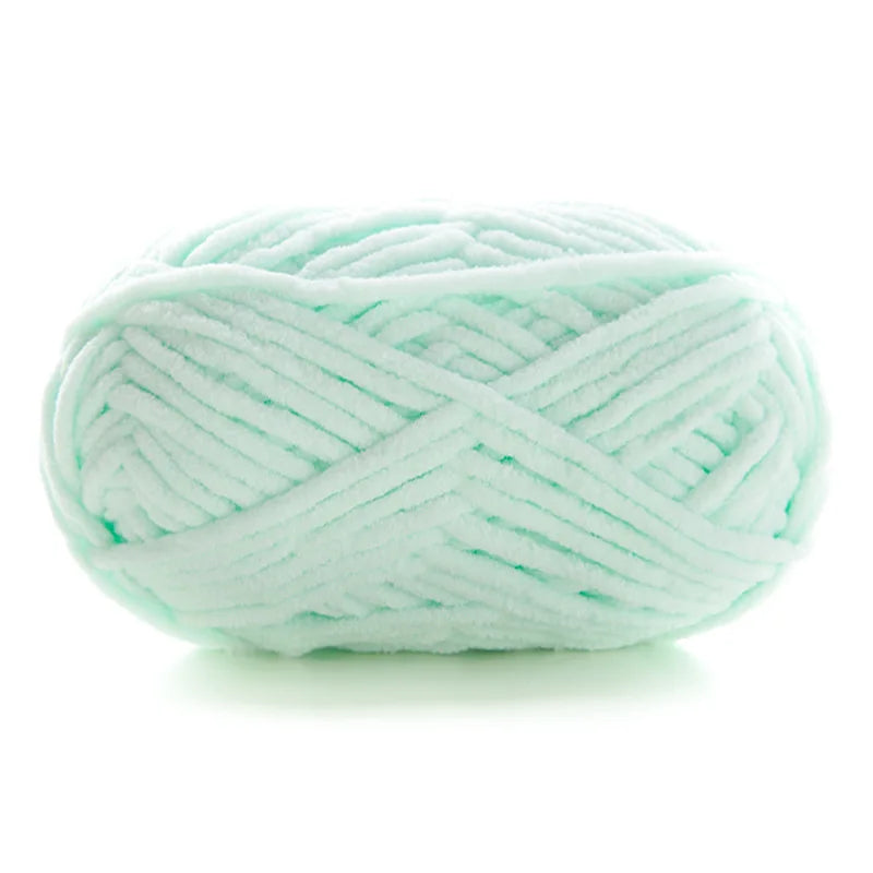 50g/Ball DIY Knitting Yarn – Soft Wool for Baby Scarf, Hat, Chunky Crochet Thread