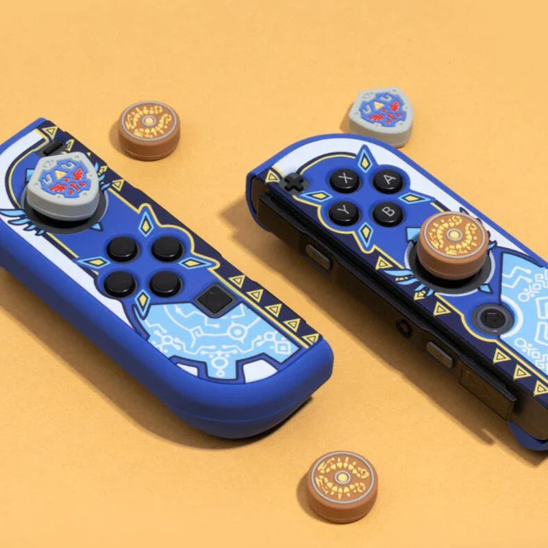 Soft Thumb Stick Grip Caps – Joystick Covers for Switch OLED, NS Lite, Skyward Sword & Monster Hunter Rise Joy-Cons